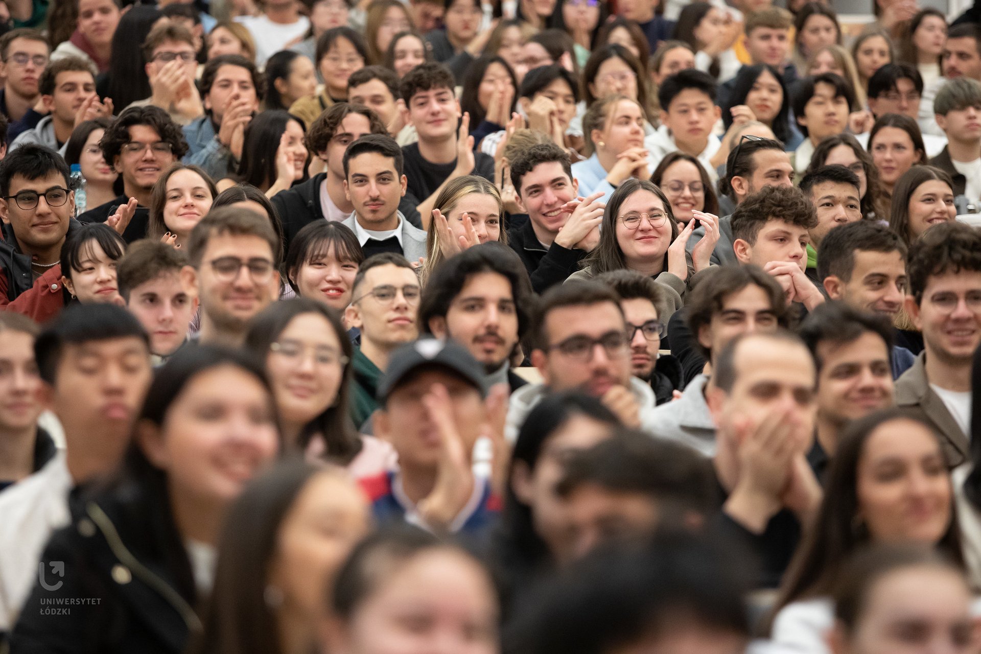 a group of students