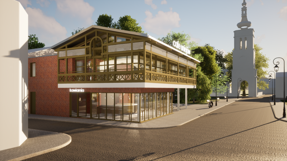 projekt kawiarni Bartosza Hunger projekt kawiarni Bartosza Hunger