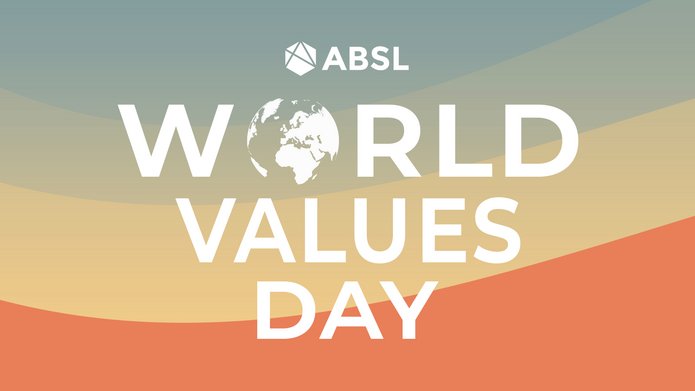 a graphic with an inscription World Values Day