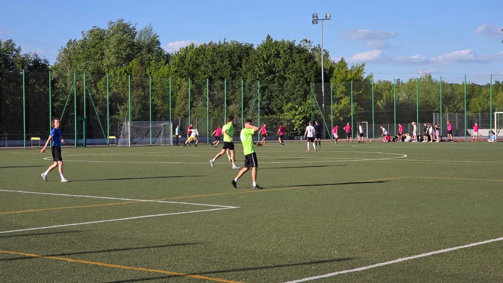 photo of the team competing in the Lumumby Cup final