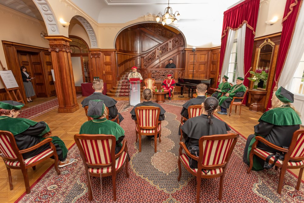 uroczystość promocji doktorskich i habilitacji