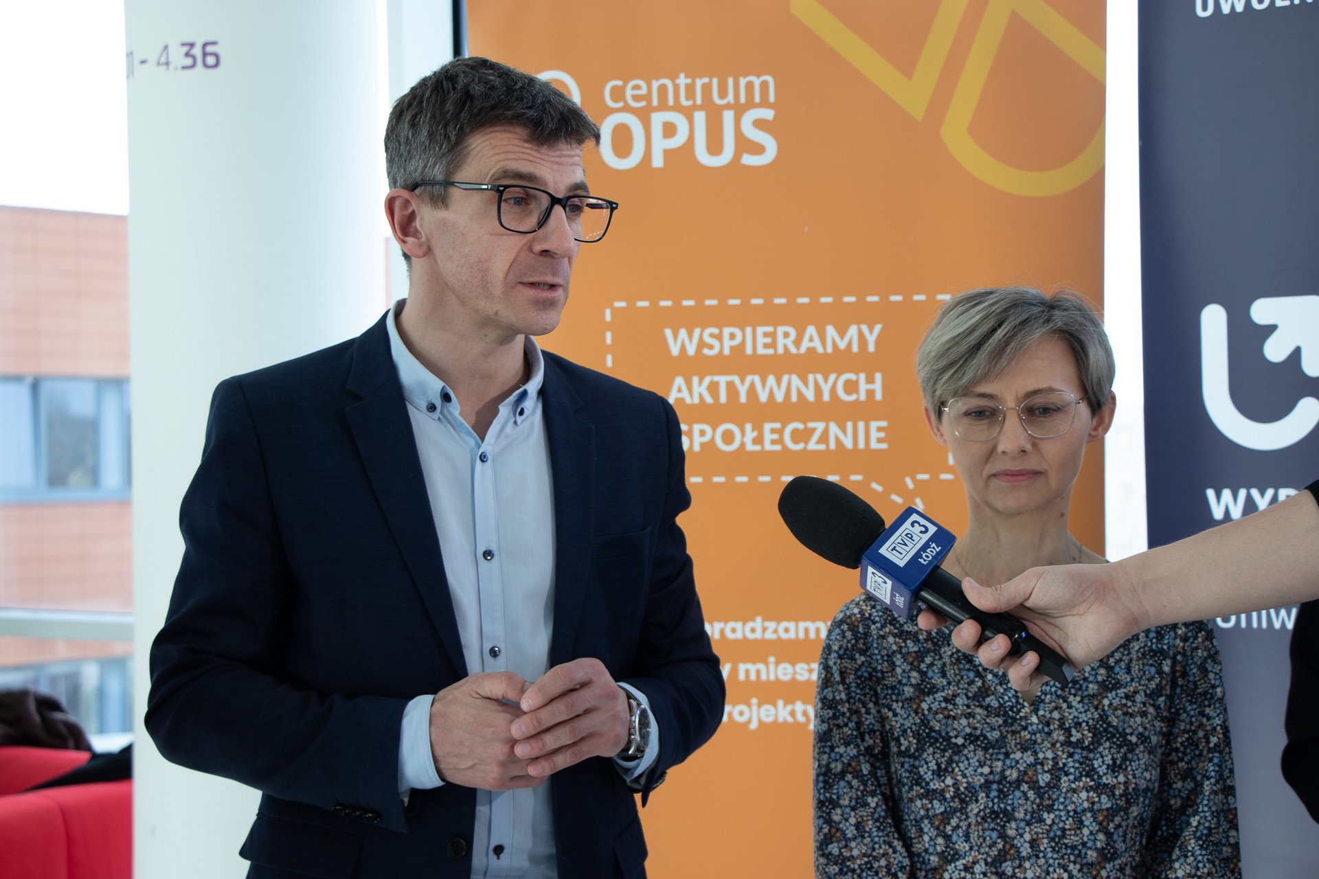 Konferencja prasowa na Wydziale Filologicznym UŁ