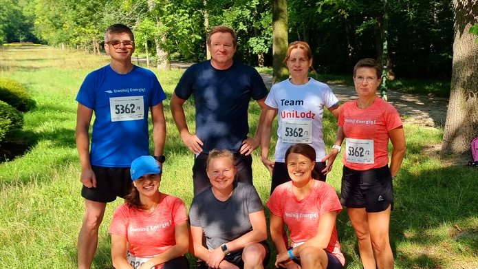 participants of the run in the park
