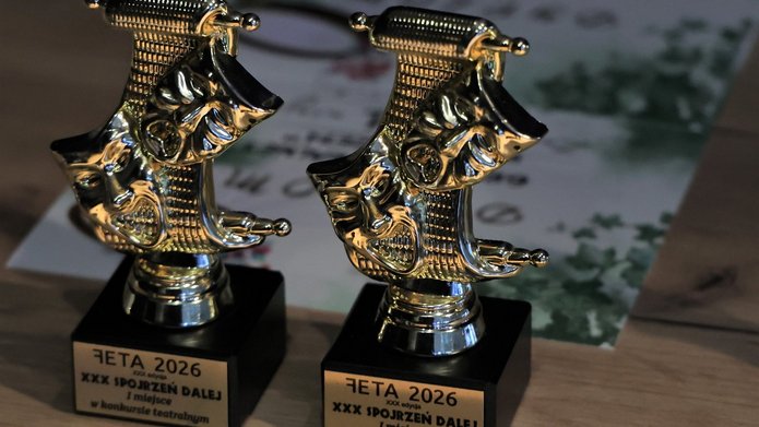 statuetki XXX Festiwalu Ekspresji Twórców Amatorów 