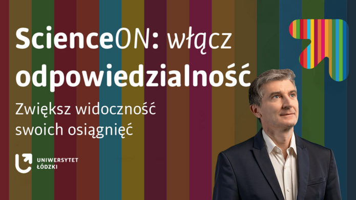 Pan na kolorowym tle Celów Zrównoważonego Rozwoju