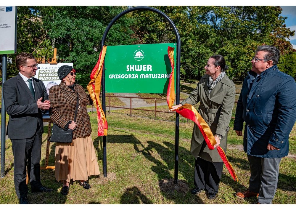 The square Named after Prof. Grzegorz Matuszak