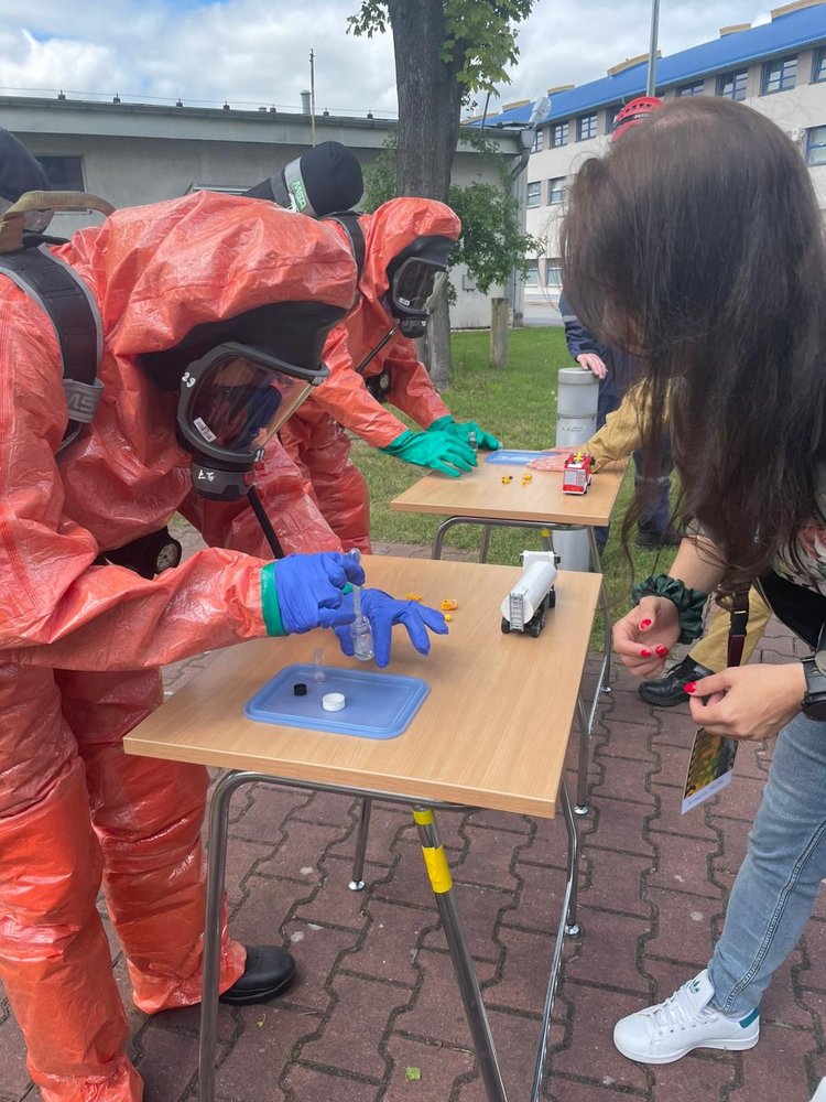 From 18–22 May, the Central School of the State Fire Service in Czestochowa, Poland, hosted an international training course on situation assessment and sampling in areas contaminated with Chemical, Biological, Radiological, and Nuclear (CBRN) agents. The course was organized by the Organisation for the Prohibition of Chemical Weapons (OPCW), recipient of the 2013 Nobel Peace Prize. Our Team Member, Maksymilian Stela, had a honors to be one of the trainers. The training brought together representatives from 18 States Parties to the Chemical Weapons Convention. They were representing military forces, fire and rescue services, police, and civil protection organizations from North and South America, Africa, and Asia. As CBRN threats continue to evolve amid growing geopolitical tensions and the persistent risk of terrorism, enhancing international preparedness and response capabilities remains a global priority. International collaboration, practical expertise, and readiness remain essential pillars of effective CBRN response. This goal is shared by the Biohazard Prevention Centre.
