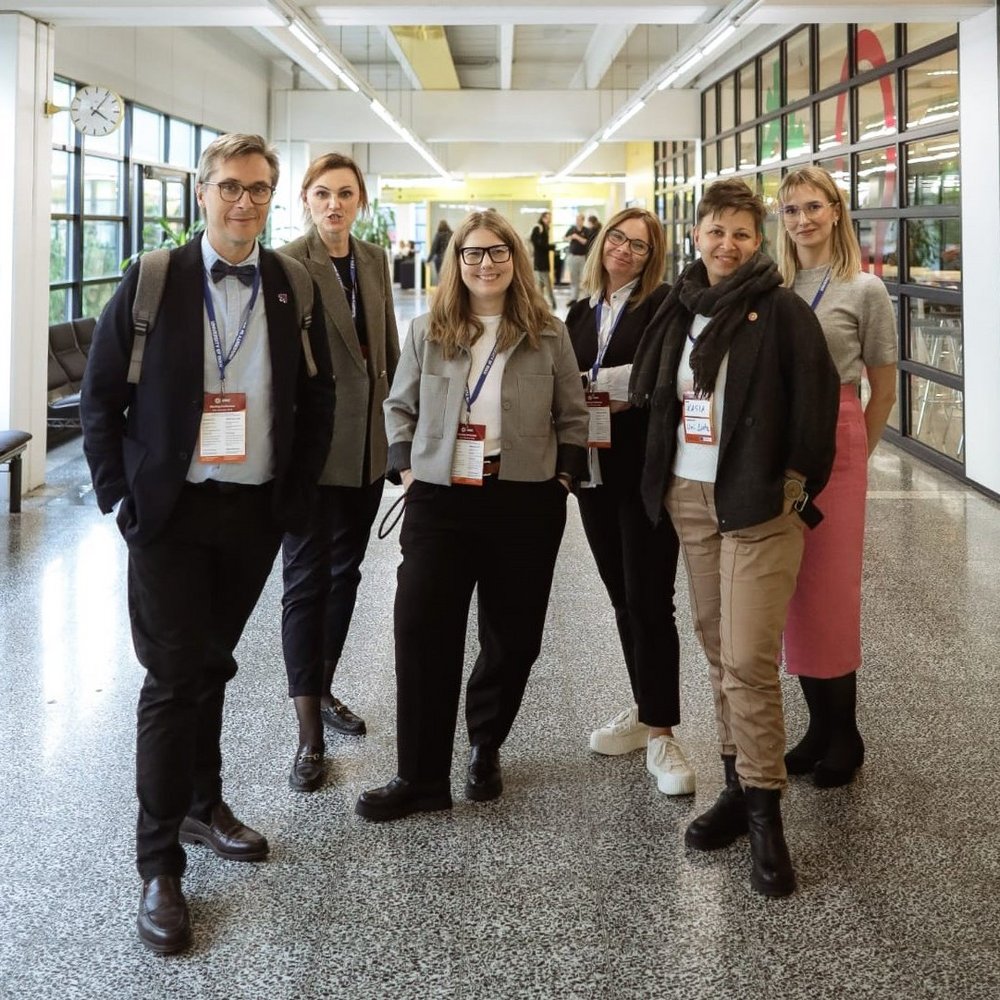 The University of Lodz delegation's stay at the UNIC conference in Oulu