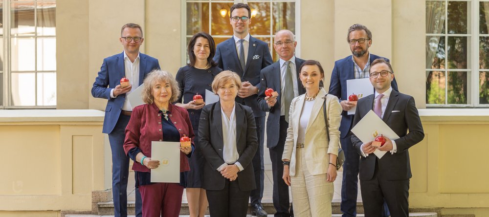 VIP Alumni of the University of Lodz with the Rector of the University of Lodz Prof. Elżbieta Żądzińska