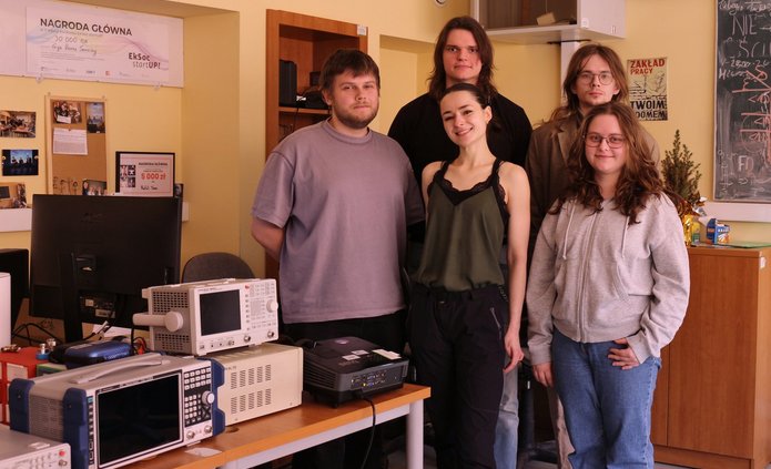 members of the "Nabla" Student Science Club