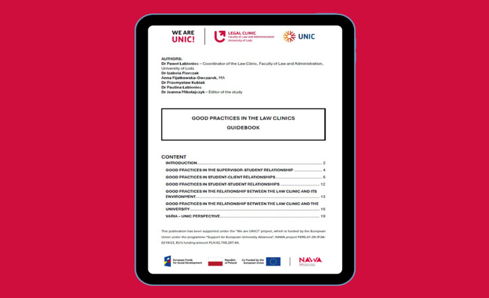 Tablet on a raspberry background.