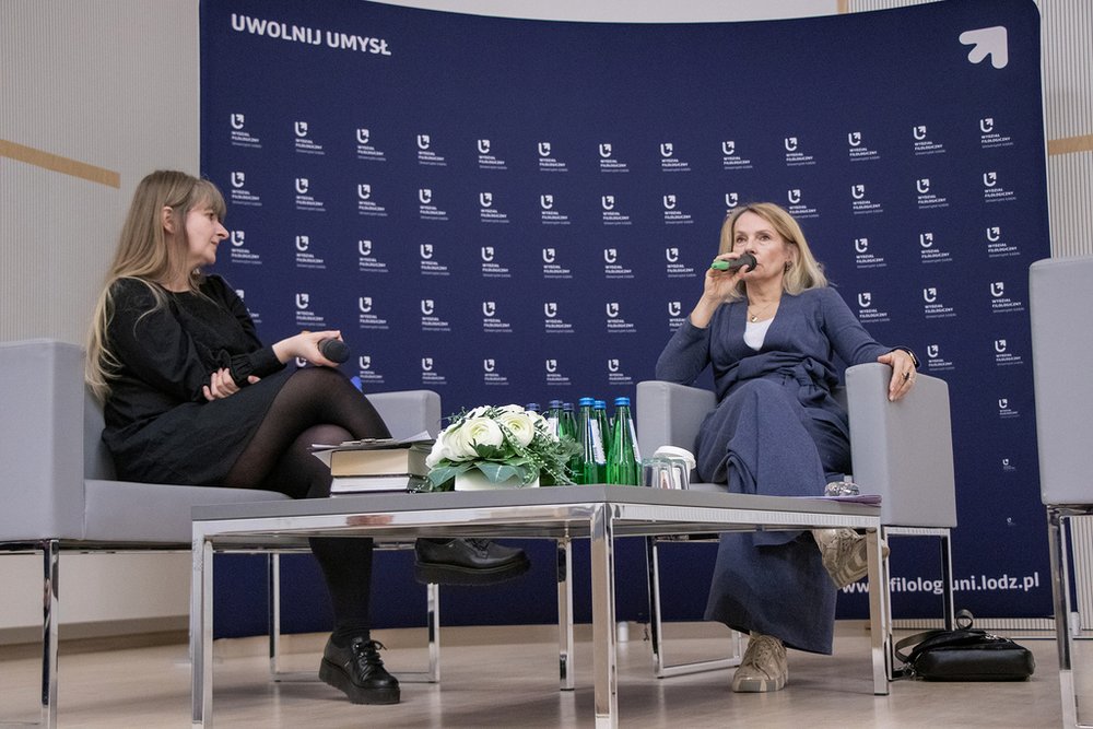 Marta Zdanowska i Joanna Bator