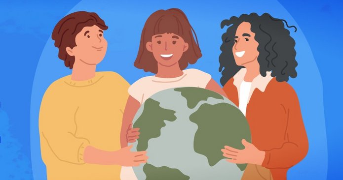 Banner "Młodzi o klimacie"