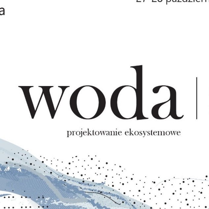 Plakat konferencji Współczesna architektura krajobrazu