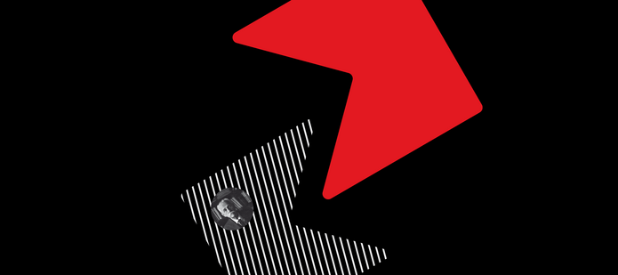 grafika nagrody w czerwono-czarnej kolorystyce