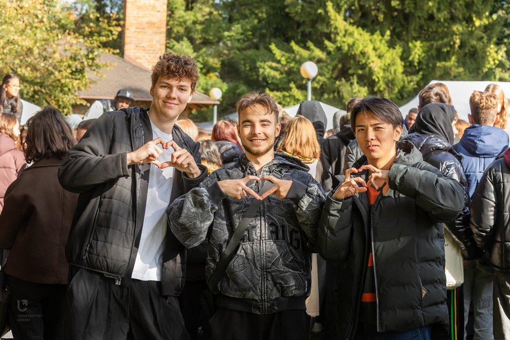 reception of newly-admitted international students at the University of Lodz
