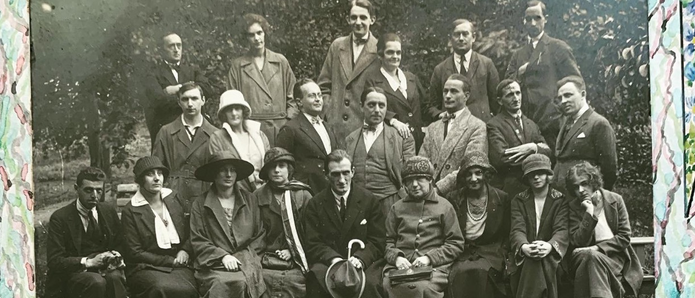 Archiwalne zdjęcie aktorów