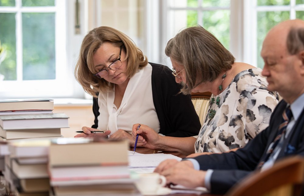 Członkowie kapituły podczas pracy