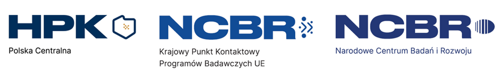 Grafika z logotypami NCBR i HPK PC