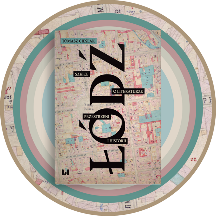 Grafika z napisem Łódź