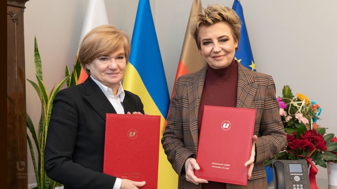 Rektor UŁ i Prezydent miasta Łodzi