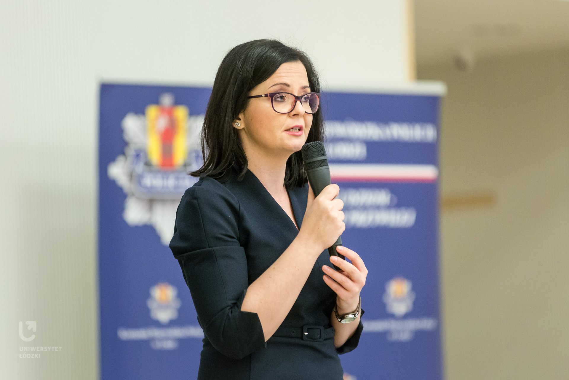 prof. Monika Kopytowska podczas spotkania