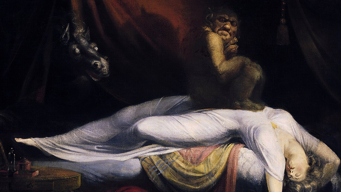 Henry Fuseli's painting "The Nightmare" from 1781
