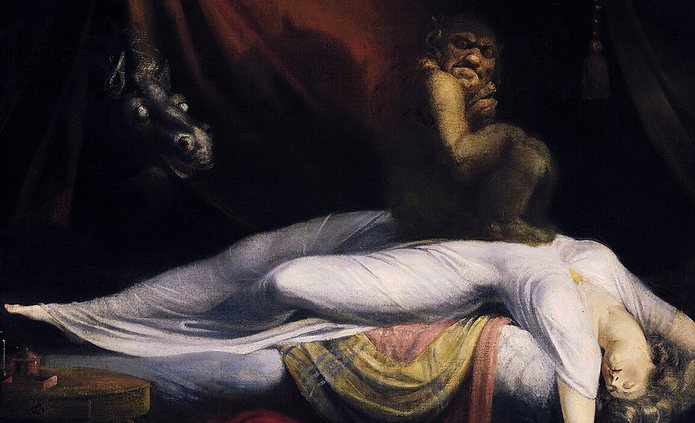 Henry Fuseli's painting "The Nightmare" from 1781