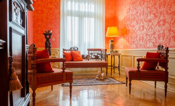 Pokój orientalny w pałacu Izraela Poznańskiego