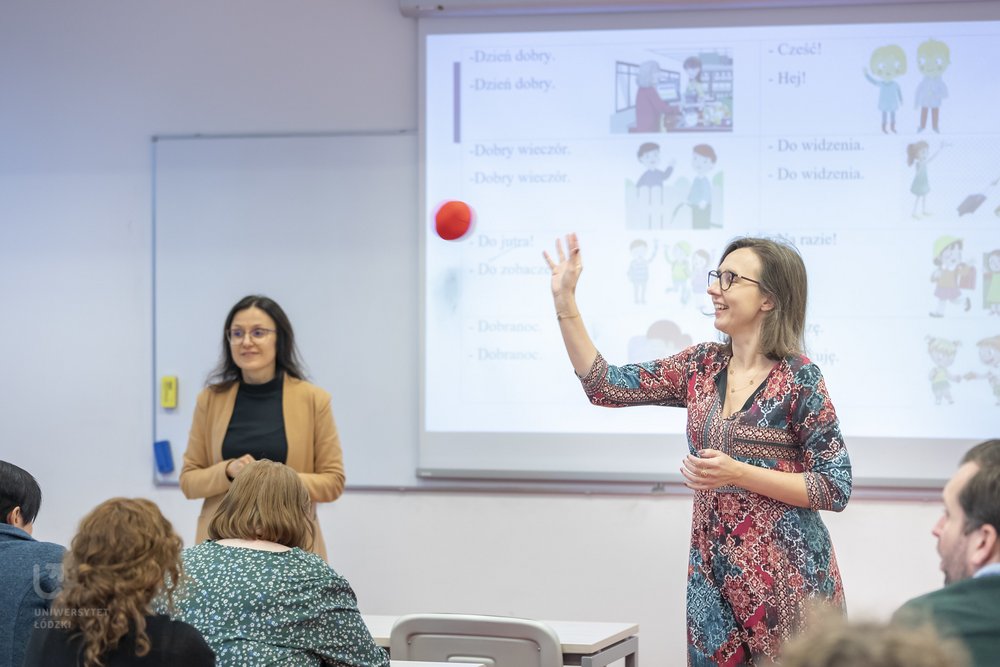 sesja z nauką języka polskiego