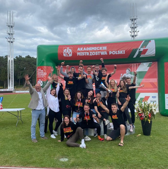 Students of the University of Lodz at the Polish Academic Championships in Poznań