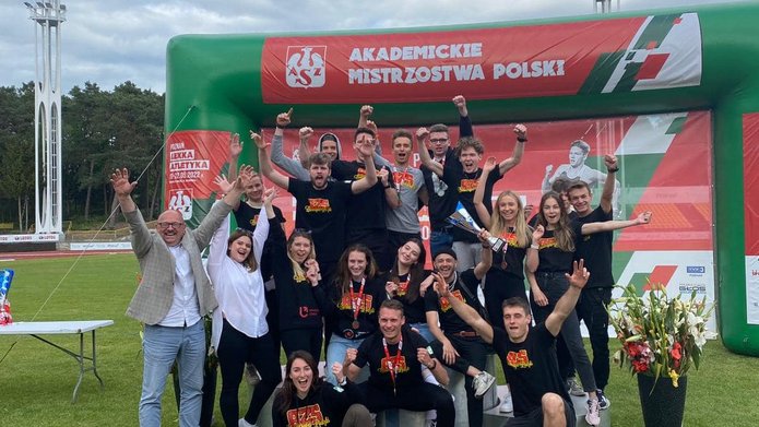 Students of the University of Lodz at the Polish Academic Championships in Poznań