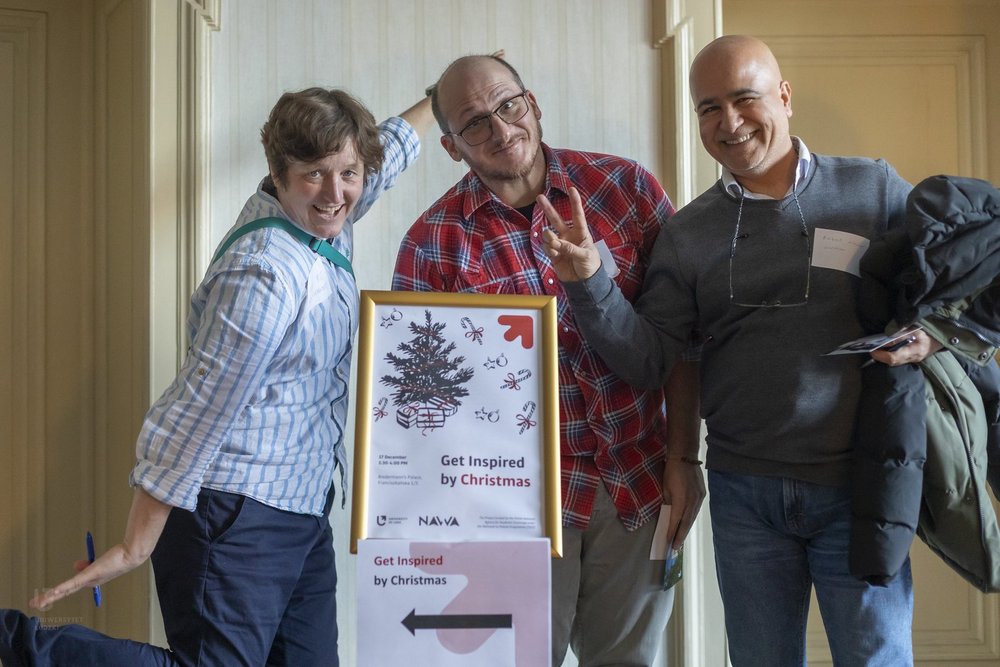 Spotkanie świąteczne z zagranicznymi naukowcami UŁ