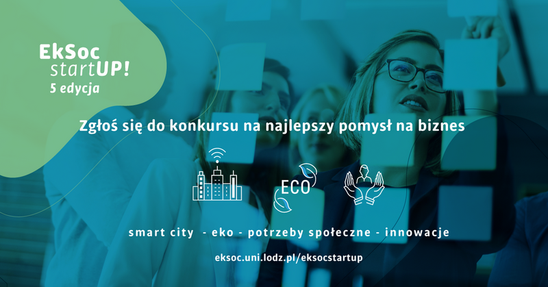baner V edycji konkursu EkSoc startUP!