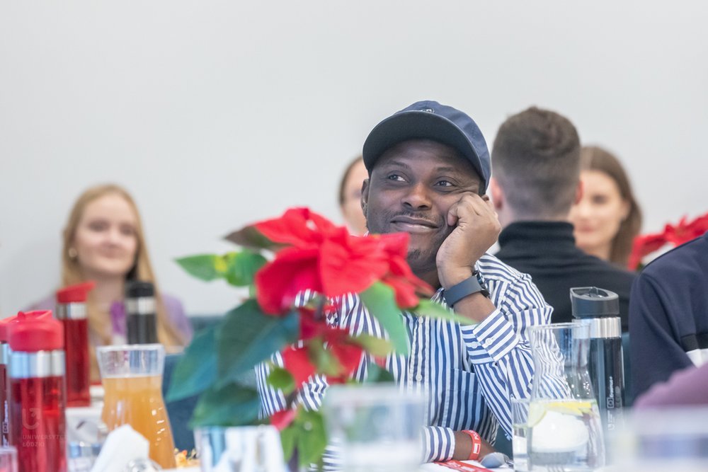 Christmas dinners for international students of the University of Lodz