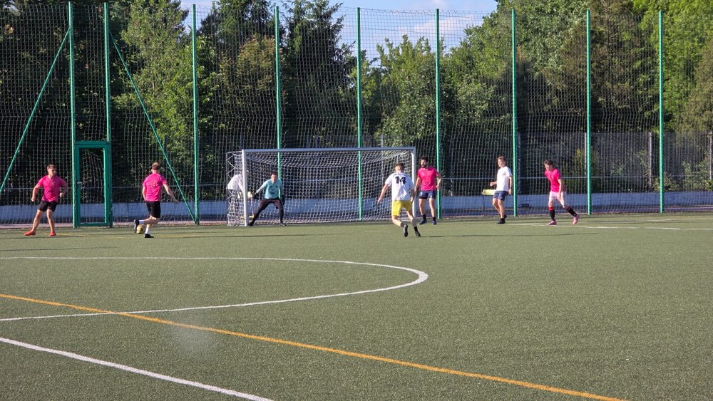 photo of the team competing in the Lumumby Cup final