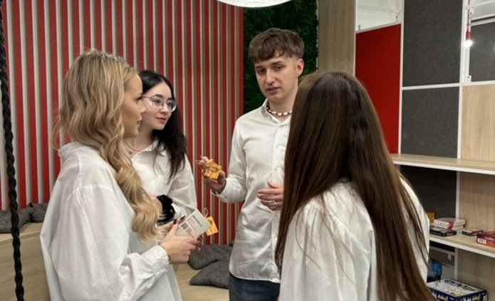 Student Zone at the University of Lodz Library