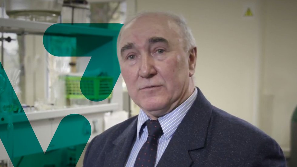 A man – scientist in a laboratory