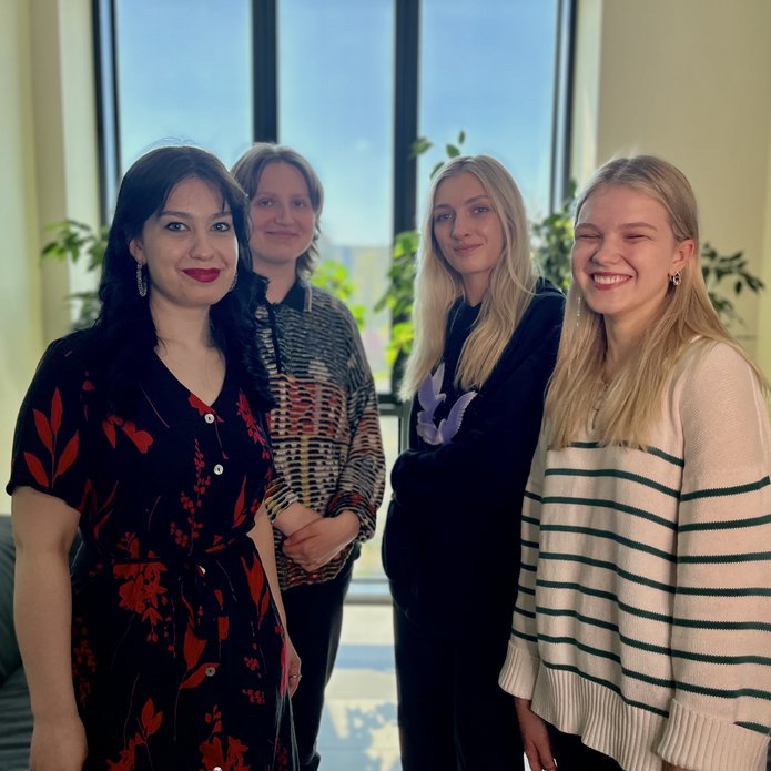 Studentki - organizatorki koncertu