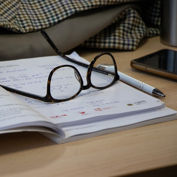 the project notebook