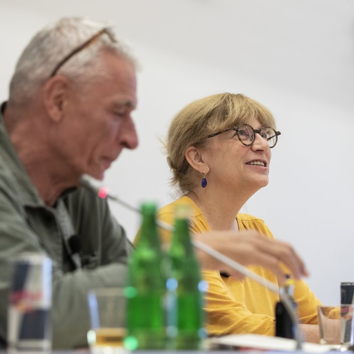 Stasiuk i Sznajderman - wspólny portret