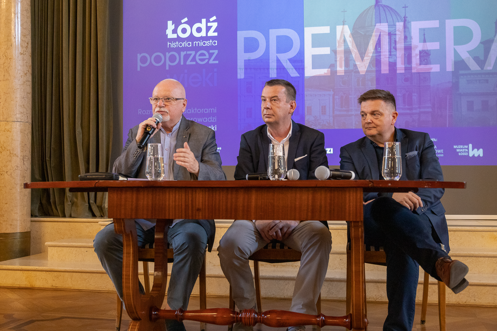 Spotkanie z autorami monografii Łodzi