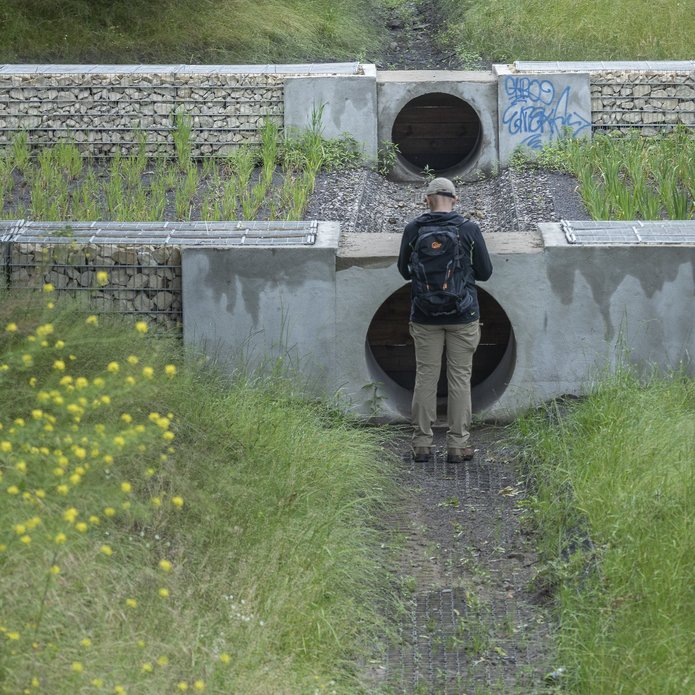 uczestnik warsztatu w terenie