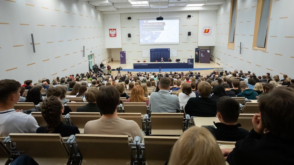 Andrzej Poczobut’s visit to the University of Lodz
