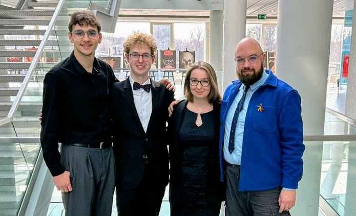 students who have developed the project