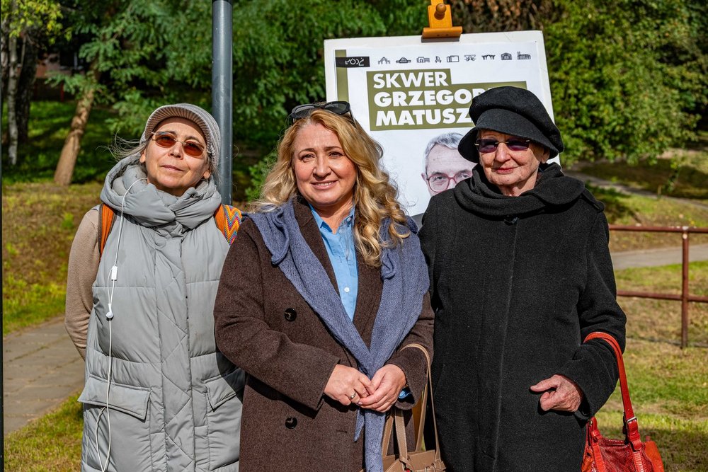 The square Named after Prof. Grzegorz Matuszak