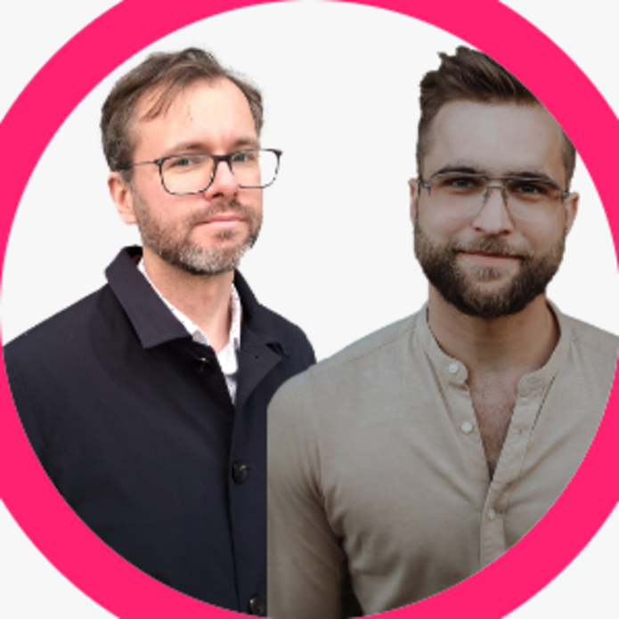 Dr Tomasz Ciesielski i dr Błażej Filanowski