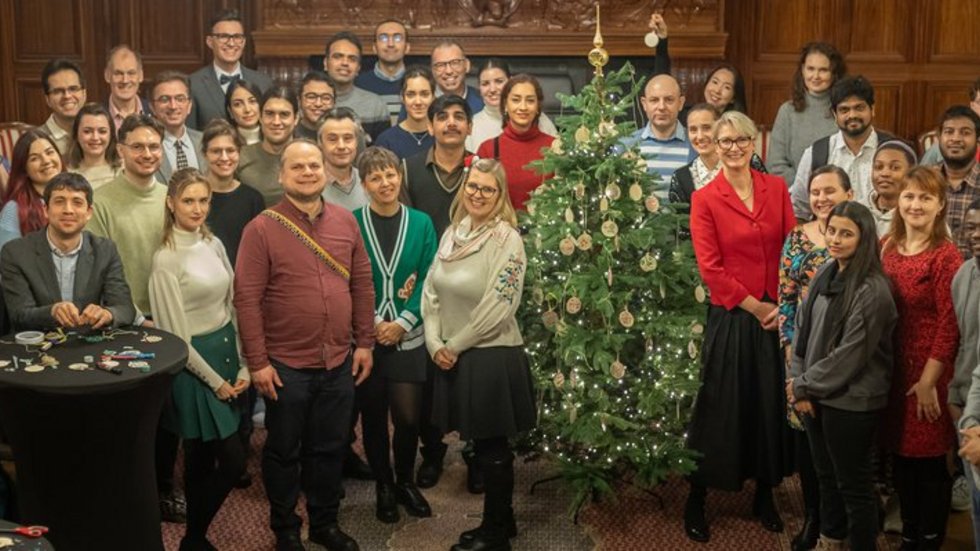 Świąteczne spotkanie z zagranicznymi naukowcami i doktorantami UŁ