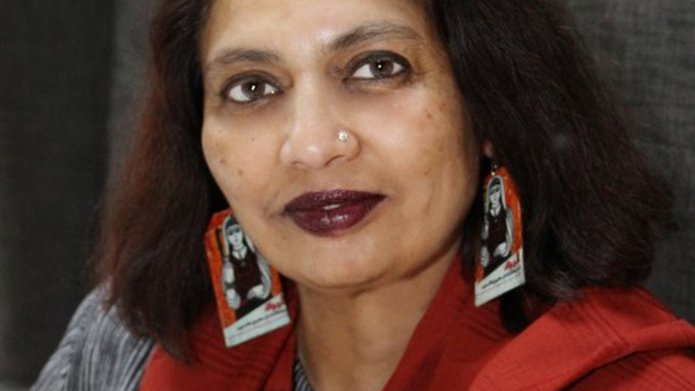 a portrait photo of Chandra Talpade Mohanty (private source)