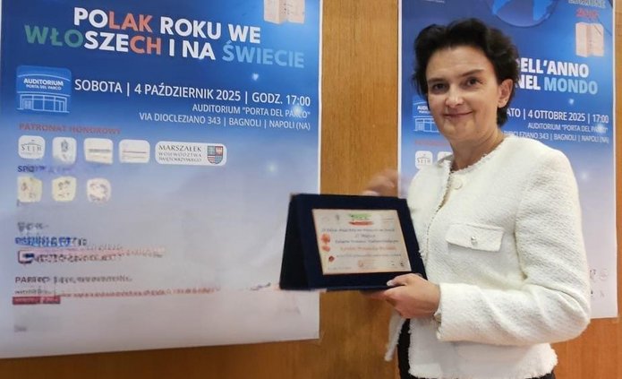 Prof. Karolina Prykowska-Michalak z nagrodą